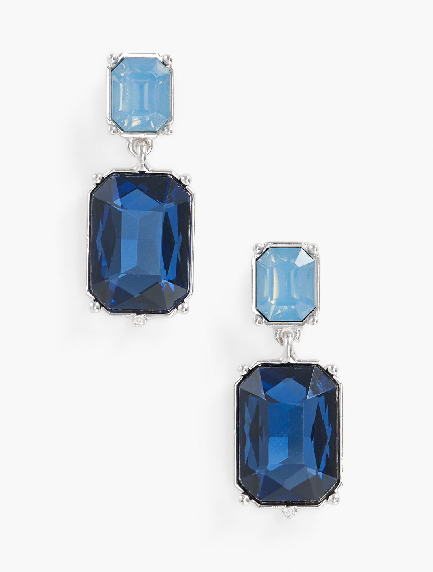 Classic Crystal Drop Earrings | Talbots