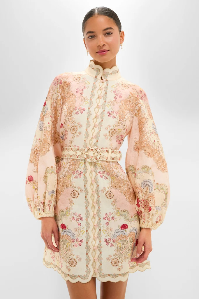 Wallpaper Floral Blush Daylight Mini Dress | Tuckernuck (US)