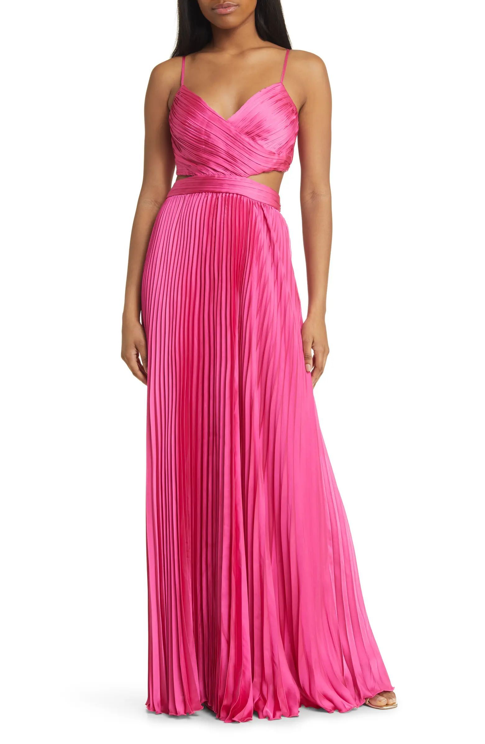 Lulus Got the Glam Pleated Gown | Nordstrom | Nordstrom