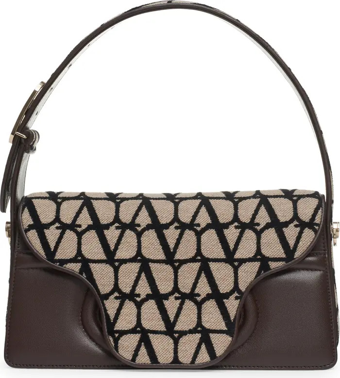 Le Grand Deuxième VLOGO Toile Canvas & Leather Shoulder Bag | Nordstrom