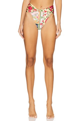 Agua Bendita Lily Harvest Bikini Bottom in Multicolor from Revolve.com | Revolve Clothing (Global)