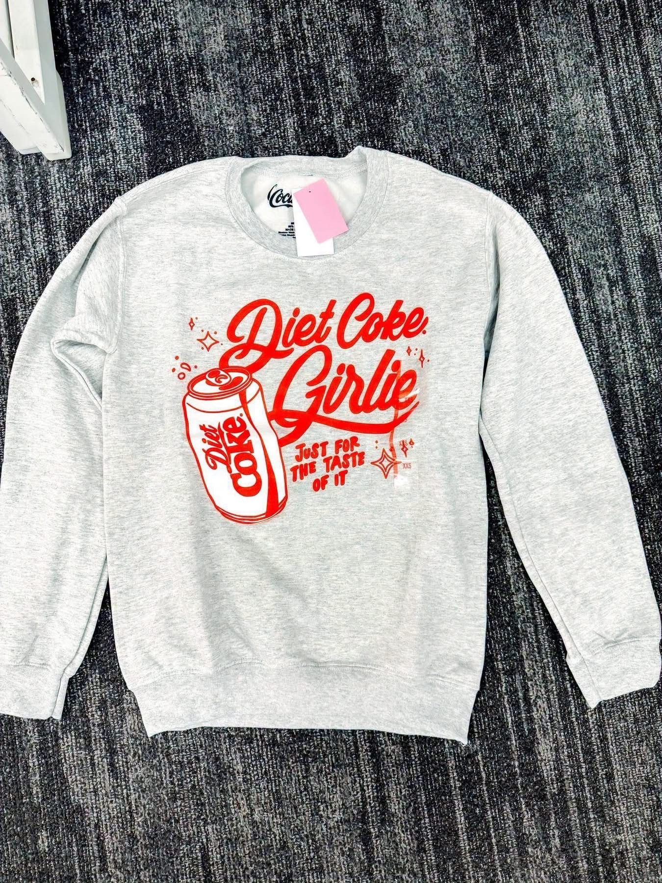 Target knew exactly who they were making this for… 😂🥤❤️ As a proud Diet Coke girlie, I absolutely need this sweatshirt. The “Just for the taste of it” detail makes it even better!

#TargetFinds #DietCoke #DietCokeGirlie #TargetStyle #GraphicSweatshirt #TargetRun