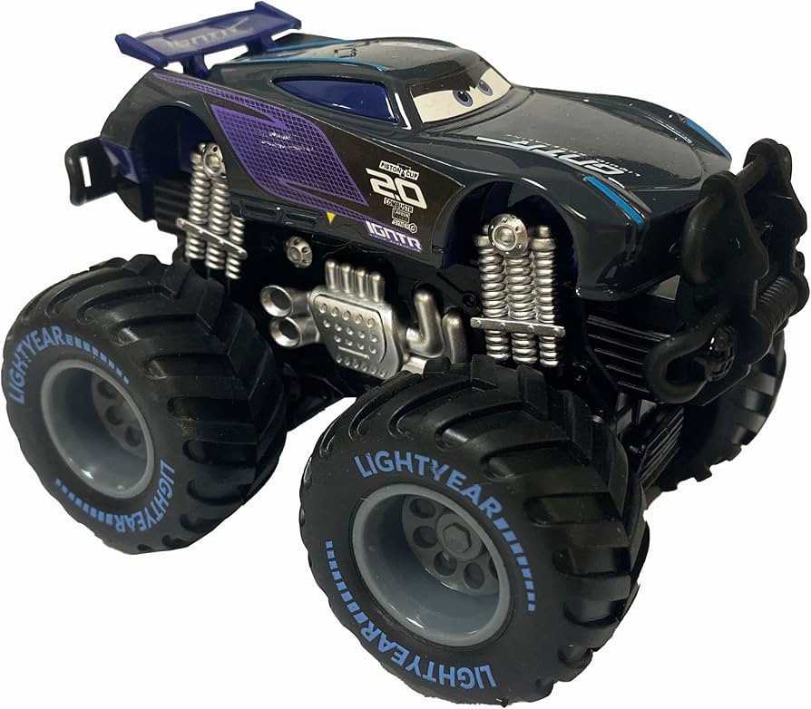Movie Cars 2 3 McQueen Curz Mater Black Storm Jackson Danny Swervez Giant Wheels Cars Diecast Veh... | Amazon (US)