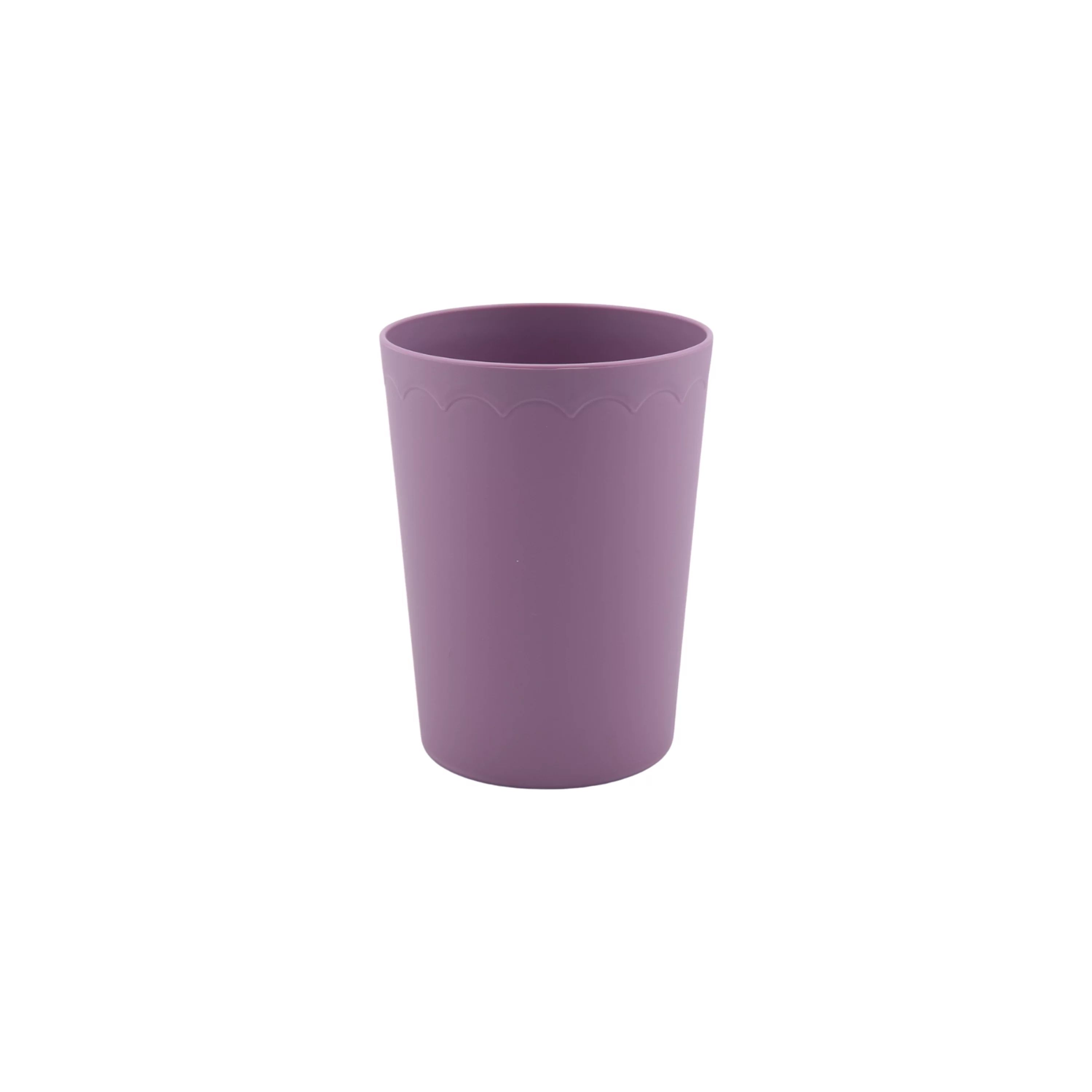 Mainstays 18-Ounce Round Plastic Tumbler, Purple | Walmart (US)