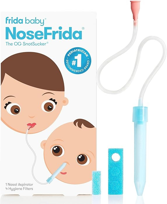 Frida Baby NoseFrida SnotSucker for Baby, Nasal Aspirator for Baby, Nose Sucker Baby Nasal Aspira... | Amazon (US)