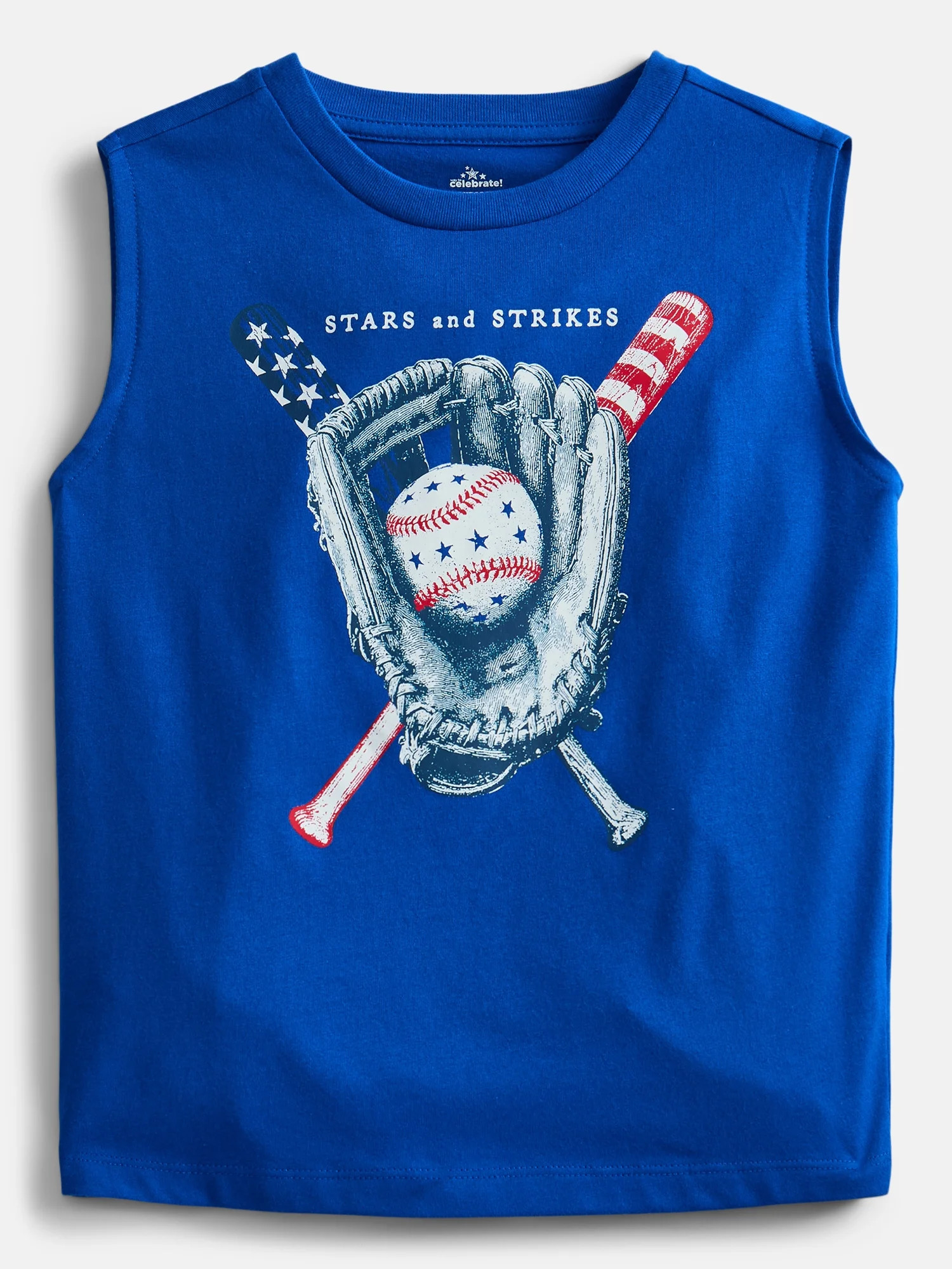 Fourth of July Boys Printed Tank Top from Way To Celebrate, Sizes 4-18 | Walmart (US)