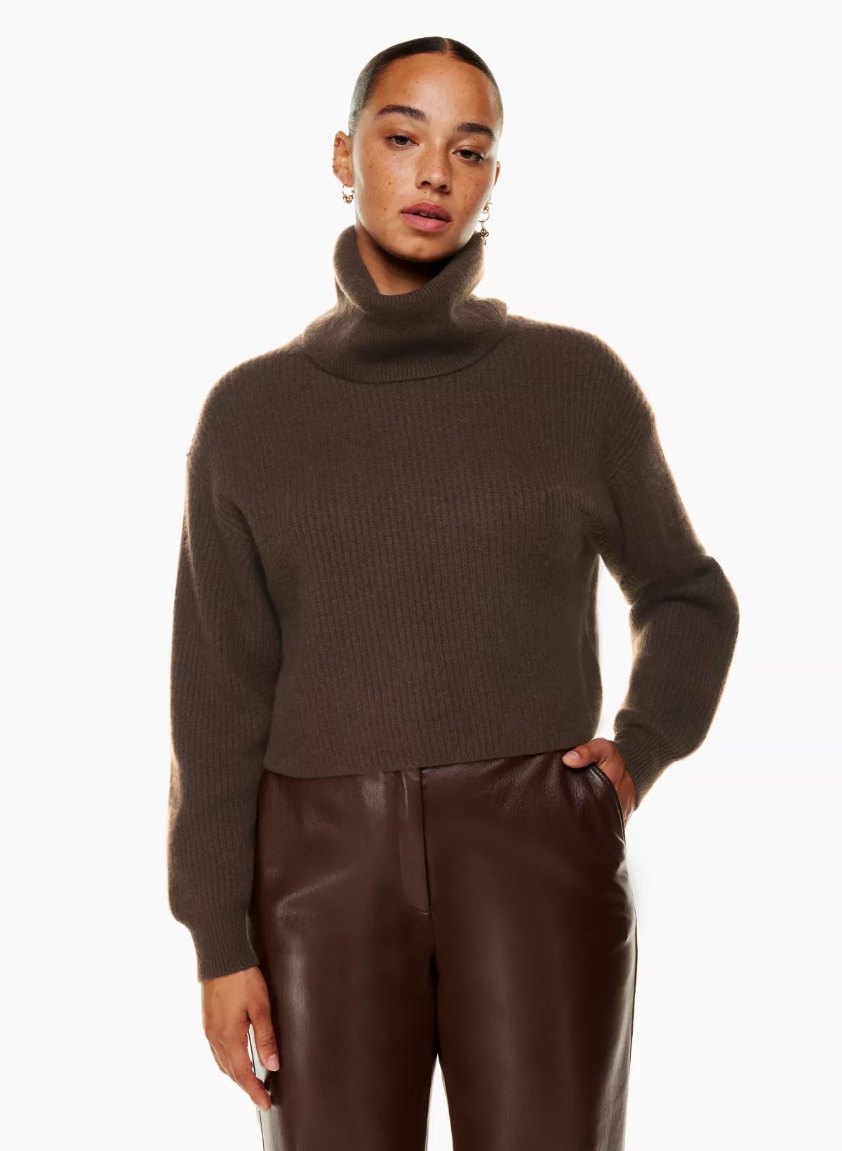 GUELL LUXE CASHMERE SWEATER | Aritzia