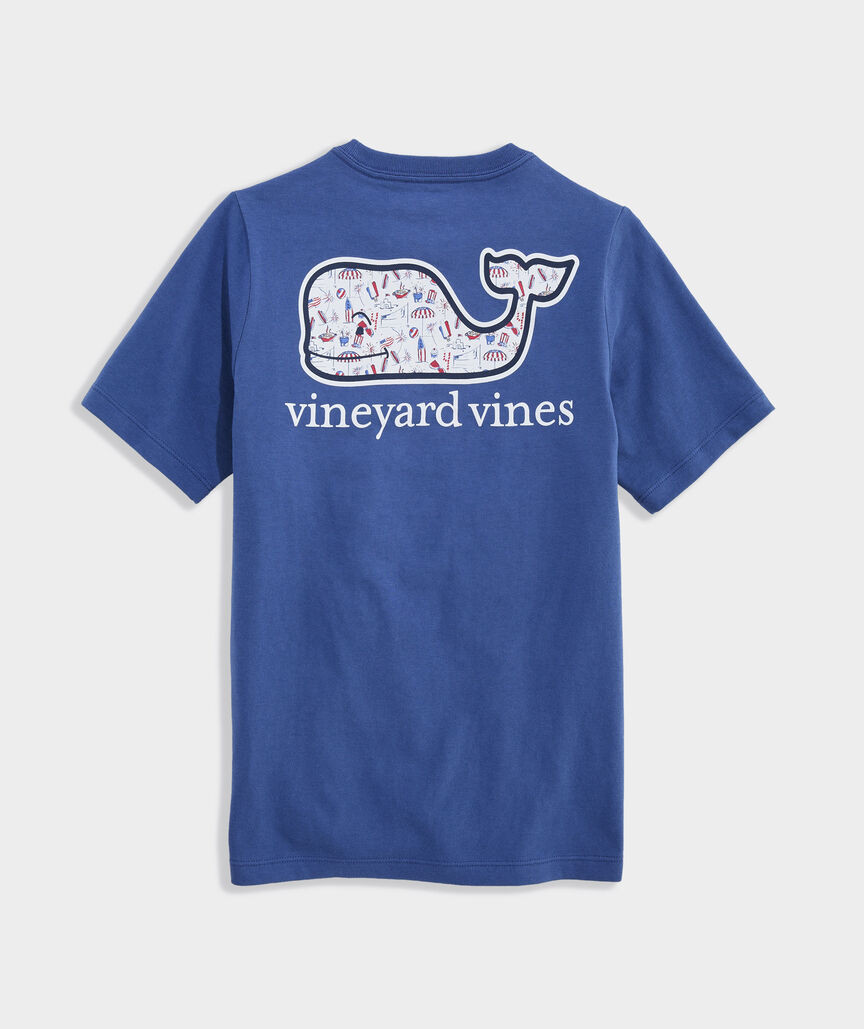 Boys' Beach Day Whale Short-Sleeve Pocket Tee | vineyard vines