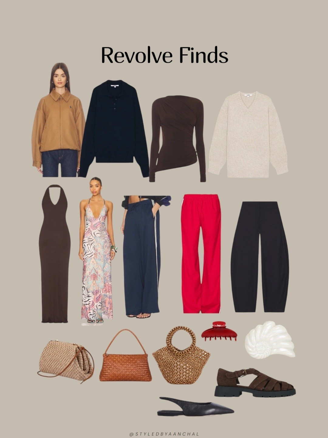 Revolve new arrivals 


Revolve 
Revolve dresses 
Track pants
Shell bag
Red claw clip
Revolve pink dress

#LTKsale #LTKdatenight #LTKdresses