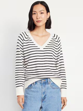 SoSoft Loose V-Neck Sweater | Old Navy (US)