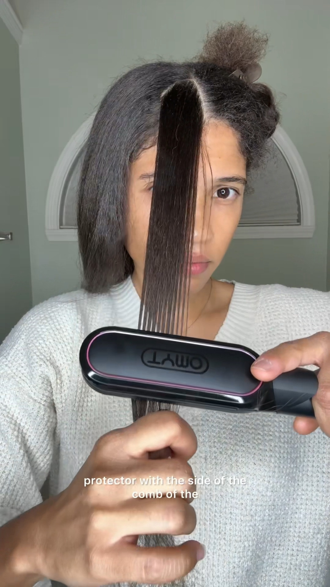 Obsessed with the Tymo 2-in-1 to straighten my curly hair, the best part is there is no heat damage🙌🏻✨  

#LTKSaleAlert #LTKU #LTKBeauty