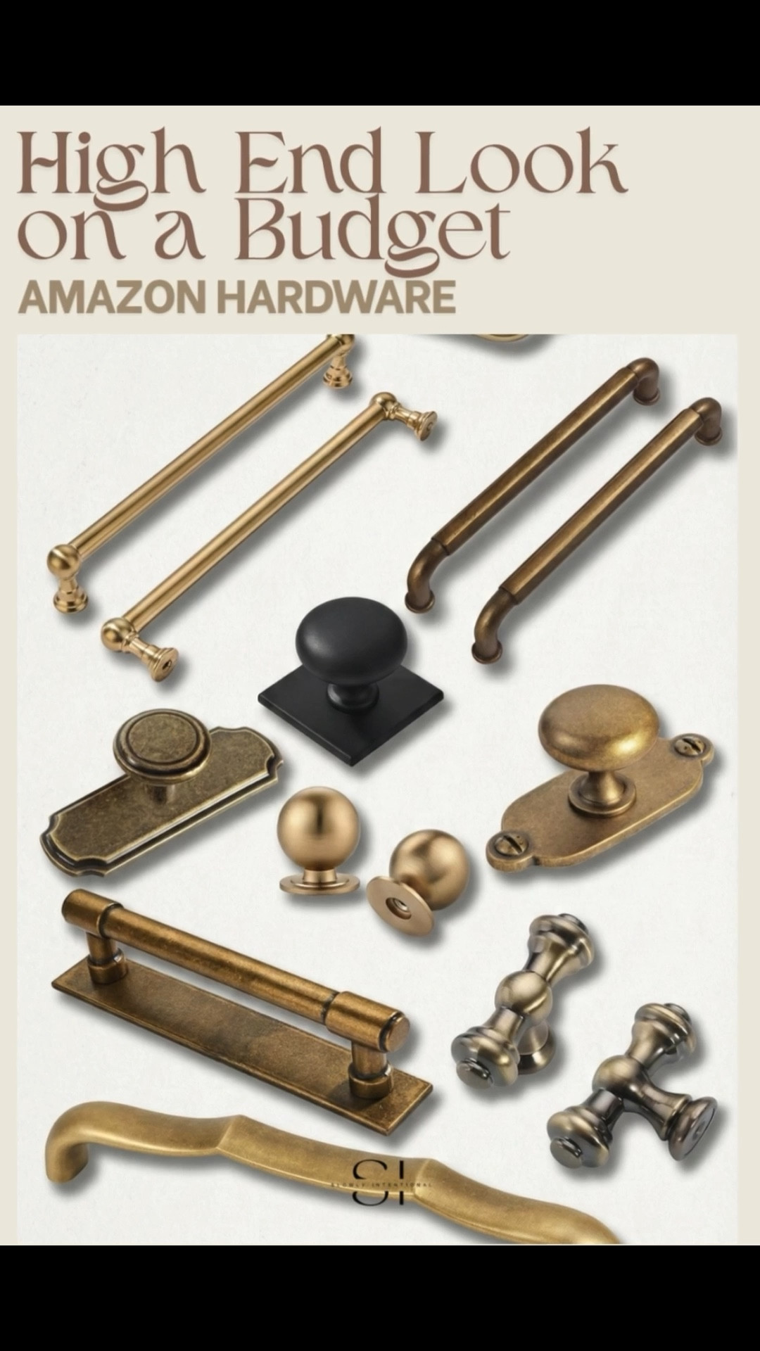 High end look, sane budget. Swapping hardware is one of the easiest ways to make a space feel custom without touching cabinets or crying over quotes. These Amazon pulls and knobs have weight, warmth, and finishes that look way more expensive than they are. Think unlacquered brass vibes, vintage shapes, and classic styles that work in kitchens, baths, laundry rooms, and even furniture upgrades. Small change, big payoff.

#LTKHome