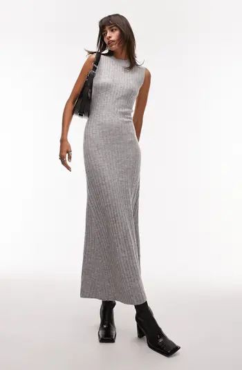 Sleeveless Ribbed Dress | Nordstrom