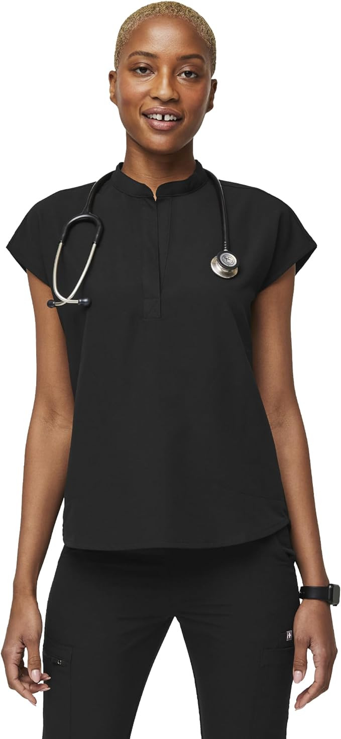 FIGS Rafaela Oversized Scrub Tops, 4-Way Stretch | Amazon (US)