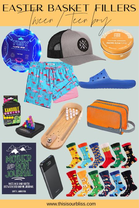 Tween and teen boy Easter basket ideas! Last minute Easter basket fillers for boys 🧡🐰💙

Amazon gifts, Easter baskets, boy gift ideas 

#LTKfamily #LTKkids #LTKfindsunder50