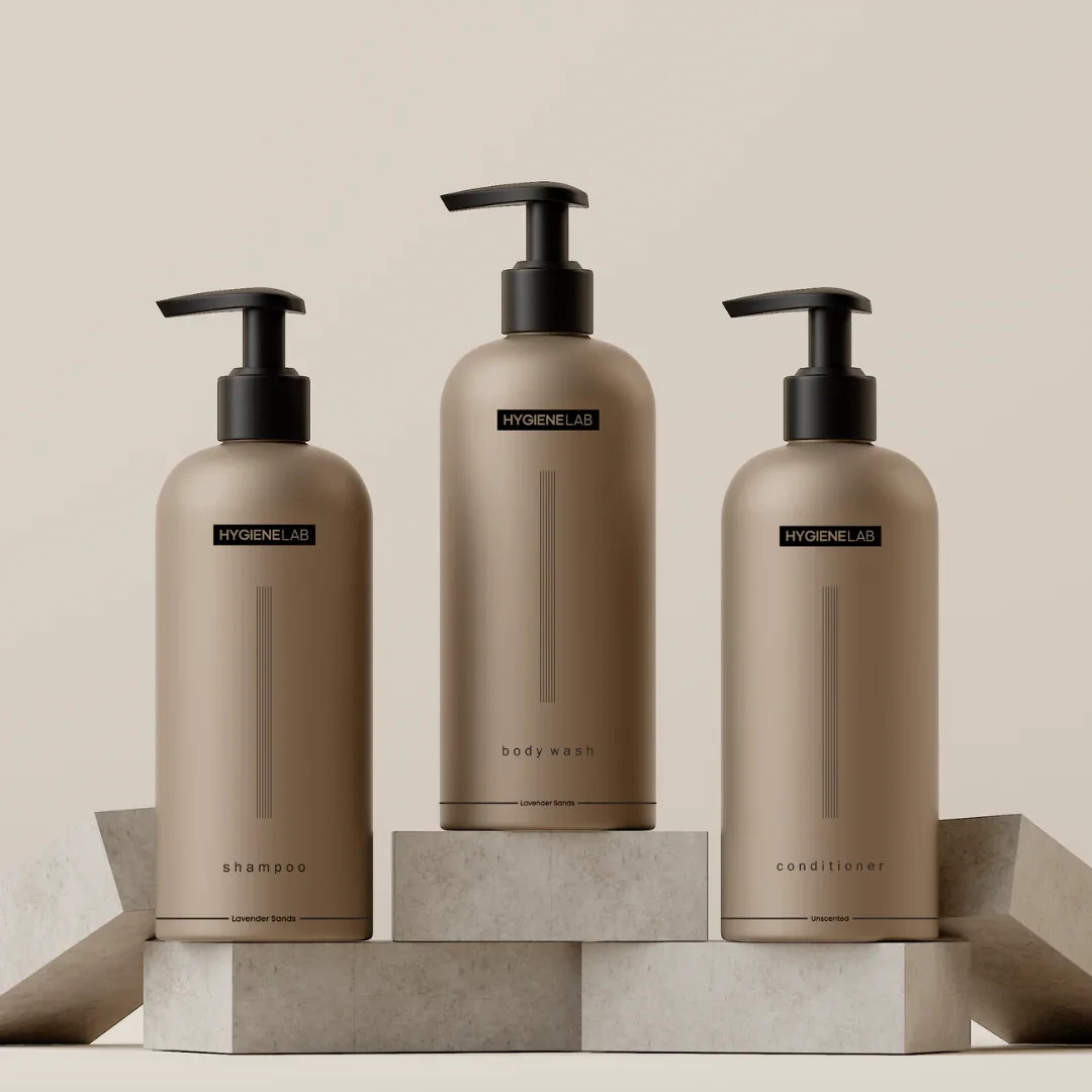 Ultimate Shower Trio – Clean Men’s Shampoo, Body Wash & Cond | HygieneLab