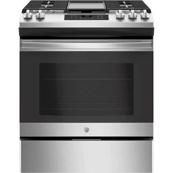 30" 5.3 cu ft. Slide-in Gas Range with Griddle | Wayfair North America