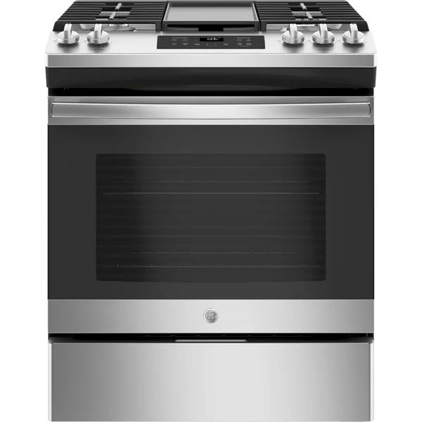 30" 5.3 cu ft. Slide-in Gas Range with Griddle | Wayfair North America