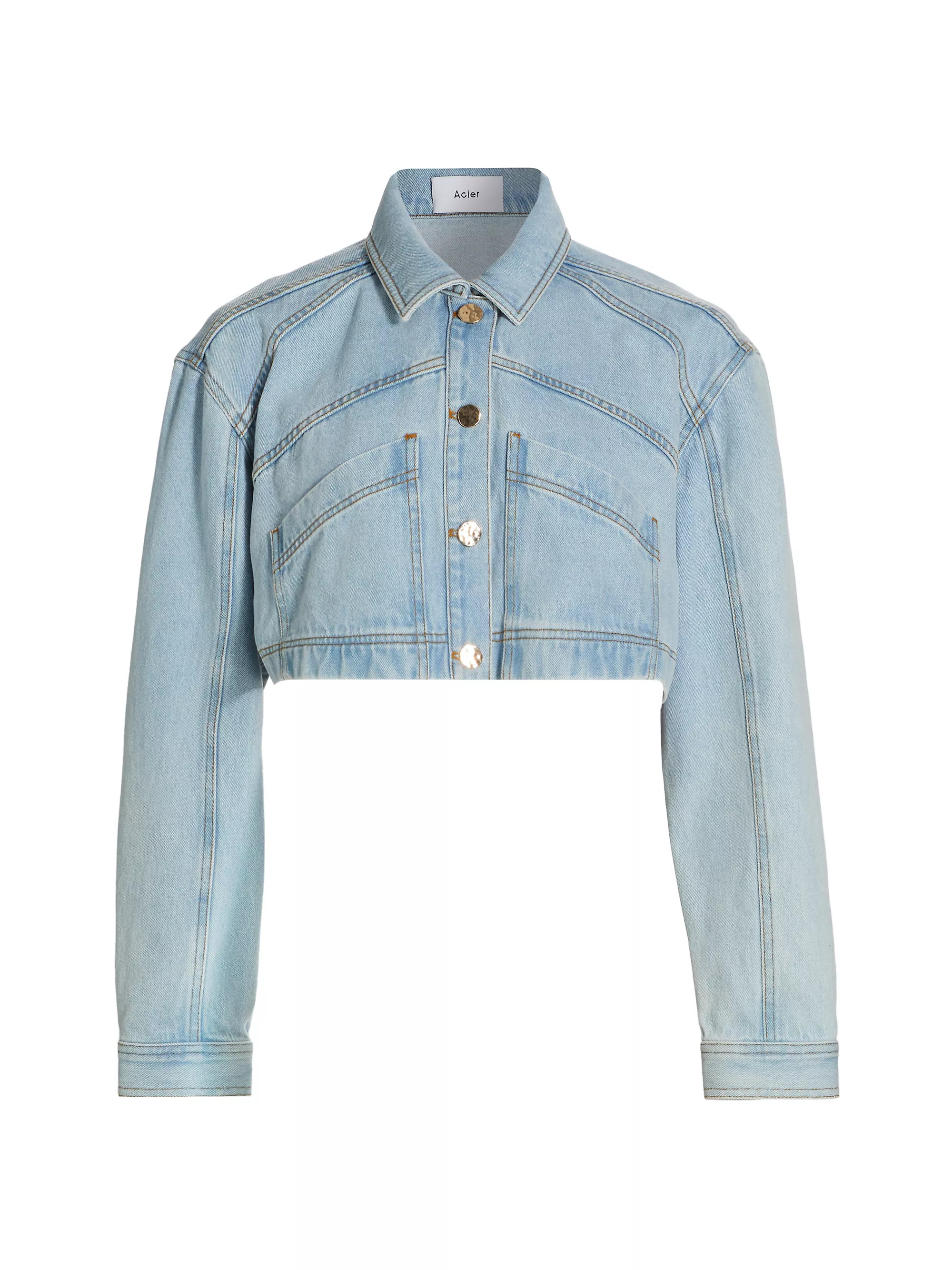Amesbury Denim Crop Jacket | Saks Fifth Avenue