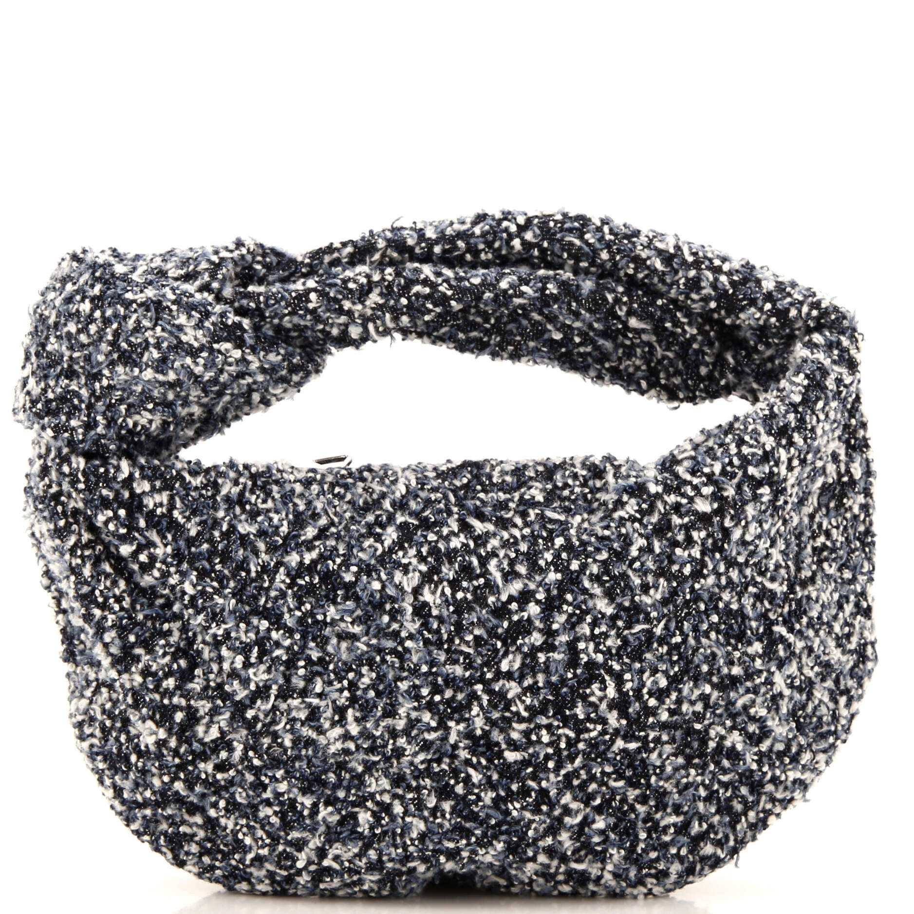 BV Jodie Hobo Boucle Denim Mini | Shop Simon