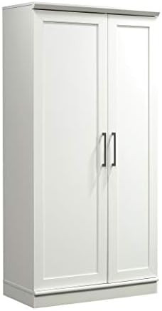 Sauder HomePlus Collection Storage Cabinet, Soft White finish | Amazon (US)