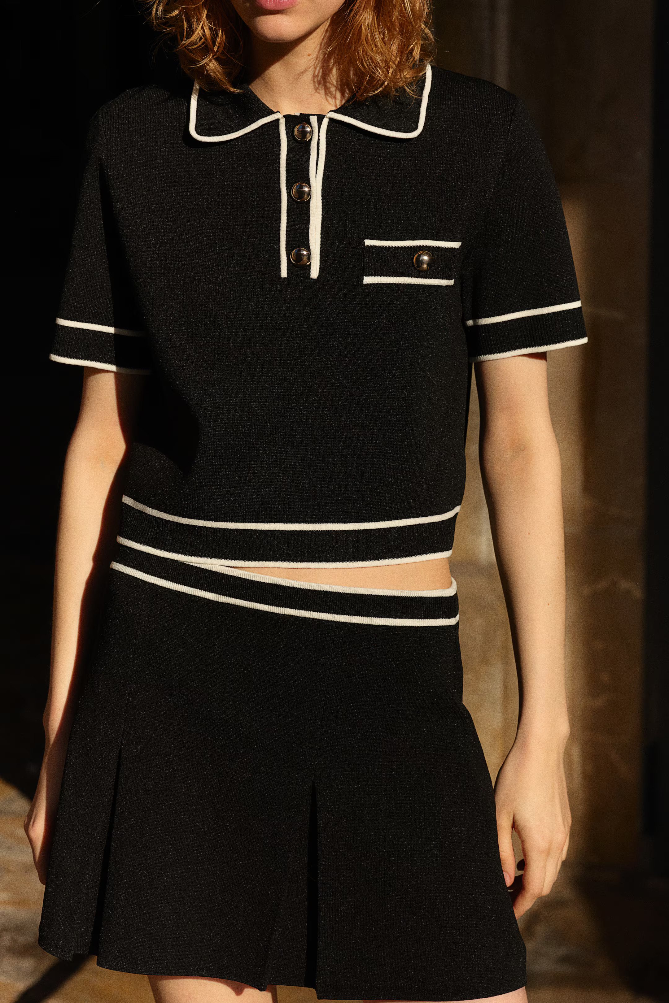 Knit A-Line Skirt | H&M (US + CA)