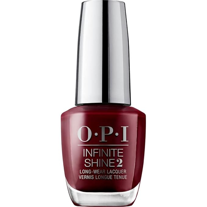 OPI Infinite Shine 2 Long-Wear Lacquer, Got the Blues for Red, Red Long-Lasting Nail Polish, 0.5 ... | Amazon (US)