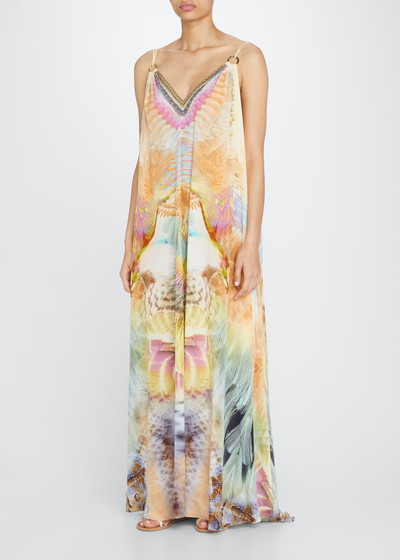 Animal-Print A-Line Dress