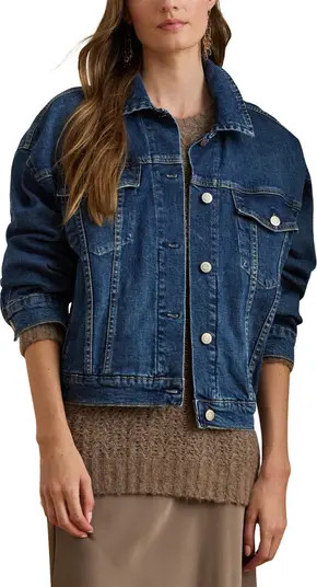 Lauren Ralph Lauren Denim Trucker Jacket | Nordstrom | Nordstrom