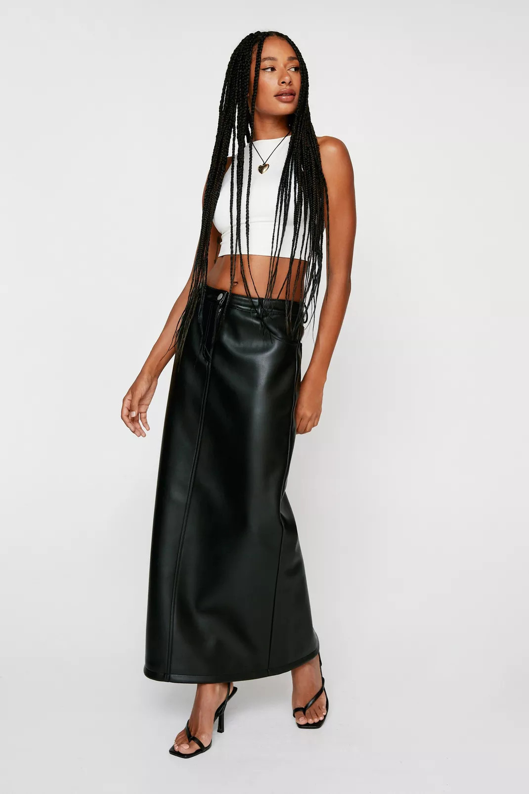 Premium Faux Leather Maxi Skirt | Nasty Gal US