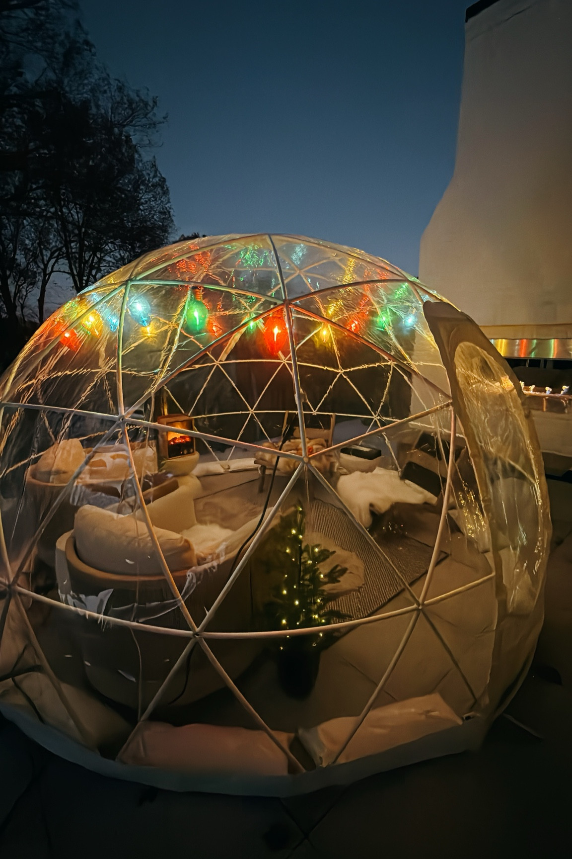 Holiday outdoor igloo! Use that outdoor furniture year round with some holiday spirit  

#LTKCyberWeek #LTKHome #LTKHoliday