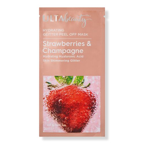 Strawberries and Champagne Hydrating Glitter Peel Off Mask | Ulta