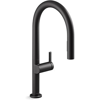 Kohler K-28268 Components 1.5 GPM Single Hole Pull Down Kitchen Faucet with Two Function Sprayhea... | Amazon (US)