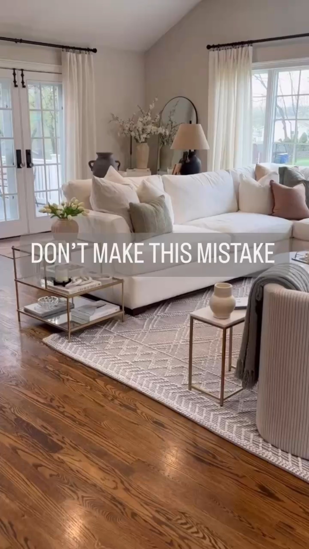 DON’T MAKE THIS MISTAKE when decorating your home…

👉🏻 Choosing the wrong throw pillows !

Throw pillows can make or break a room. Choosing the wrong sizes, colors, fabrics, etc is easy to do and can ruin an otherwise beautiful room. 

Don’t worry, here’s 5 tips to help you avoid common mistakes!

✨ 5 TIPS for choosing accent pillows like a pro interior designer ✨

1) Add a variety of sizes
👉🏻 Try to use at least three different sizes

2) Use a quality pillow insert
👉🏻 Down filled or Down-Alternative inserts are best for shaping!

3) For a fuller look, pillow insert should be two inches larger than the cover
👉🏻 ie. if you have a 20”x20” pillow cover, be sure to use a 22”x22” insert

4) Balance patterns with solids
👉🏻 You never want to have too much of one

5) Chop your pillows to achieve a more finished, designer look🥋🥢

.
.
neutral interior design inspiration | home decorating tips | modern living room decor | 

#LTKStyleTip #LTKFindsUnder50 #LTKHome