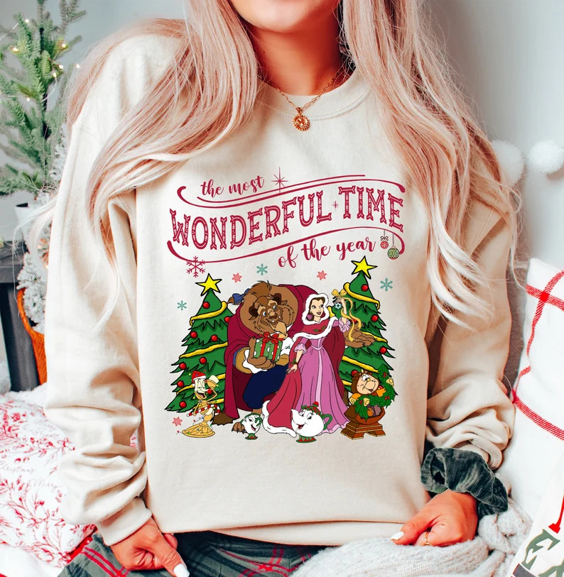 Disney Beauty and the Beast Christmas Lights Most Wonderful - Etsy | Etsy (US)