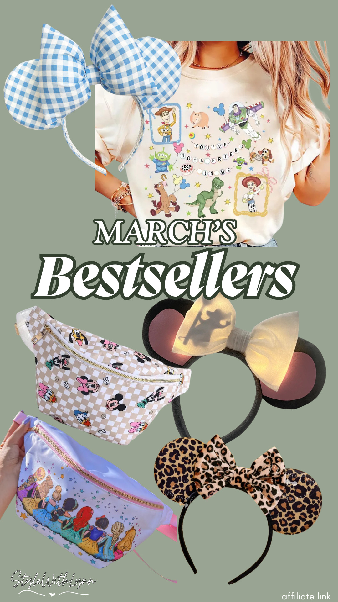 March’s BESTSELLERS are in ✨ and you guys are loving all things Disney style .🏰 From the cutest mouse ears to must-have crossbody bags, these are the pieces everyone couldn’t stop shopping this month!

If you’re planning your next Disney trip or just want that everyday magic, these top picks are a must! 💫

Shop all of March’s most-loved finds linked here before they sell out! 🛍️

#DisneyWorld #Disneyland #DisneyOOTD

march bestsellers, march, disney bestsellers, disney outfit ideas, disney must haves, disney fashion finds, disney world outfit inspo, trending disney outfits, viral amazon finds, disney accessories, park outfit ideas, disney travel essentials 

 #LTKootd #LTKmomlife #LTKTravel