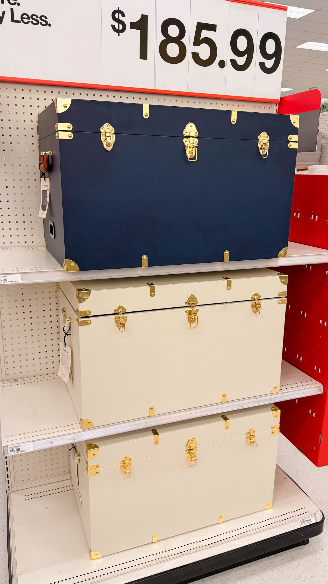 Beautiful storage trunks new at target