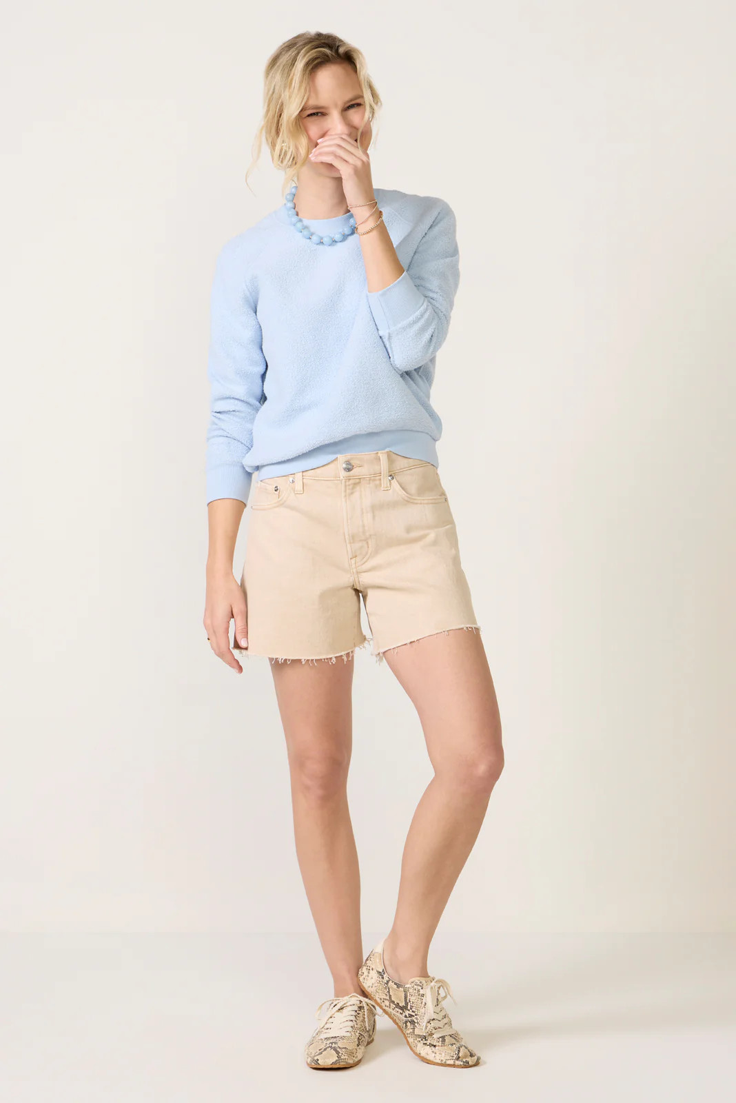 PISTOLA Women's Kennedy Short, Size 26, Taupe | Evereve