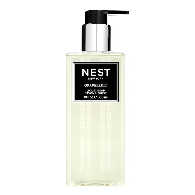 NEST New York Liquid Soap, Grapefruit - 10 fl oz - Cleanses & Nourishes Skin - Approx. 300 Pumps ... | Amazon (US)
