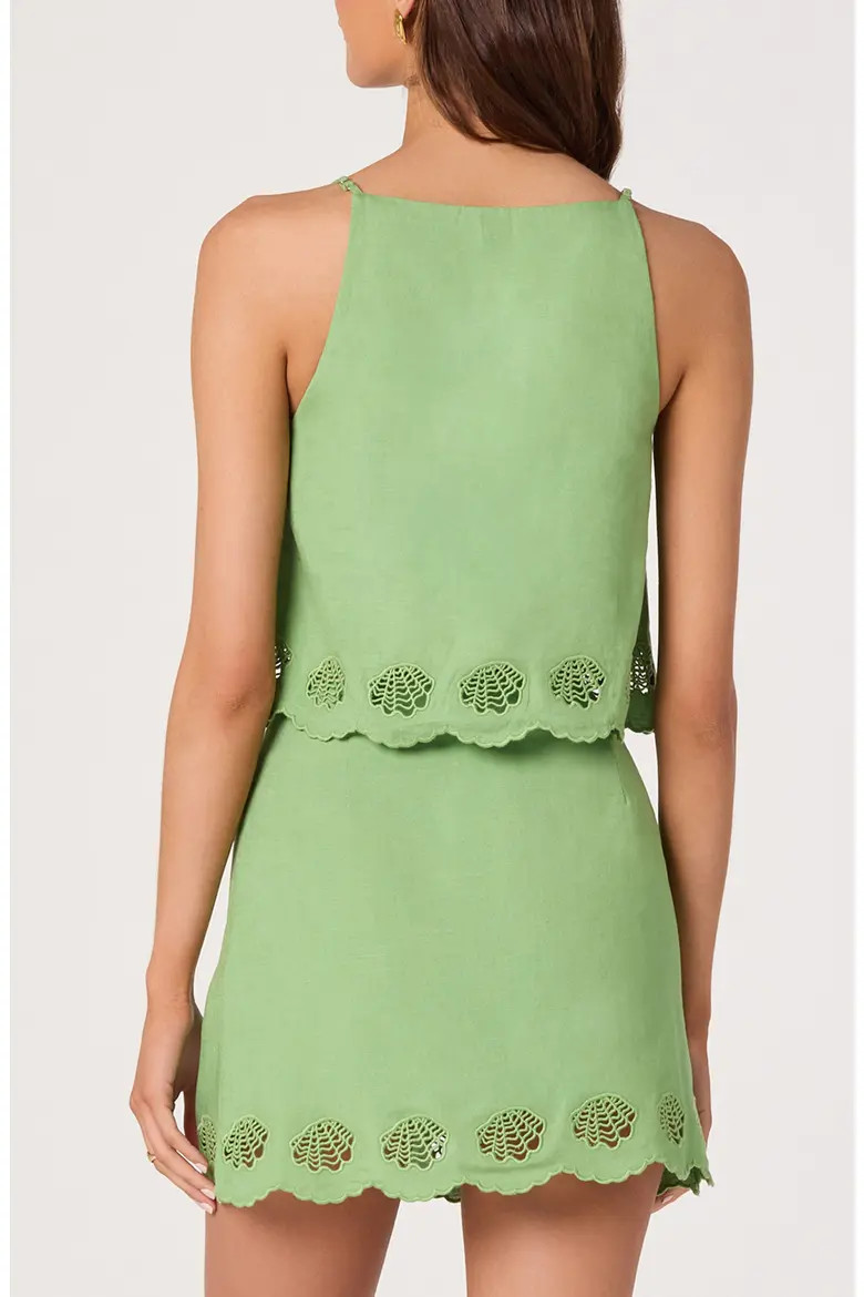 Taniya Crop Embroidered Top (Women) | Nordstrom | Nordstrom