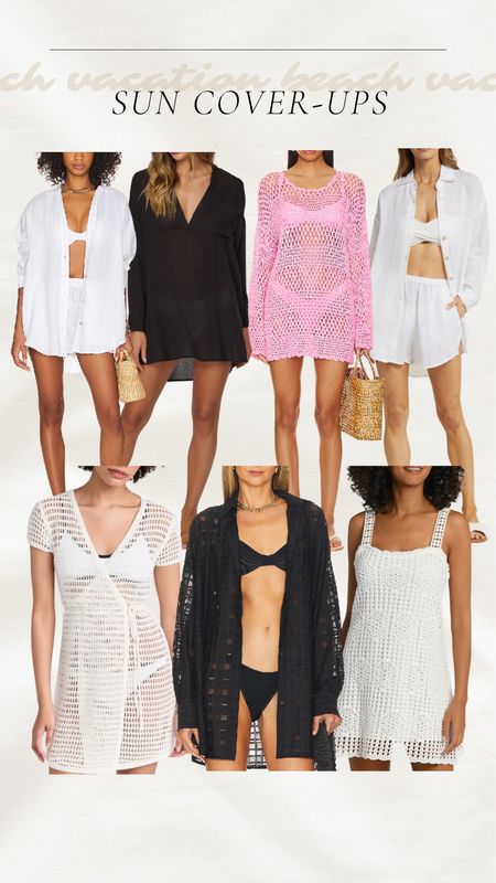 Found some cute swim cover-ups! I live in mine when I’m at the beach or beside the pool! 

Beach vacation, pool day, sun cover ups, cruise look, spring break, swim coverups, Maddie Duff 

#LTKswim #LTKstyletip #LTKSeasonal