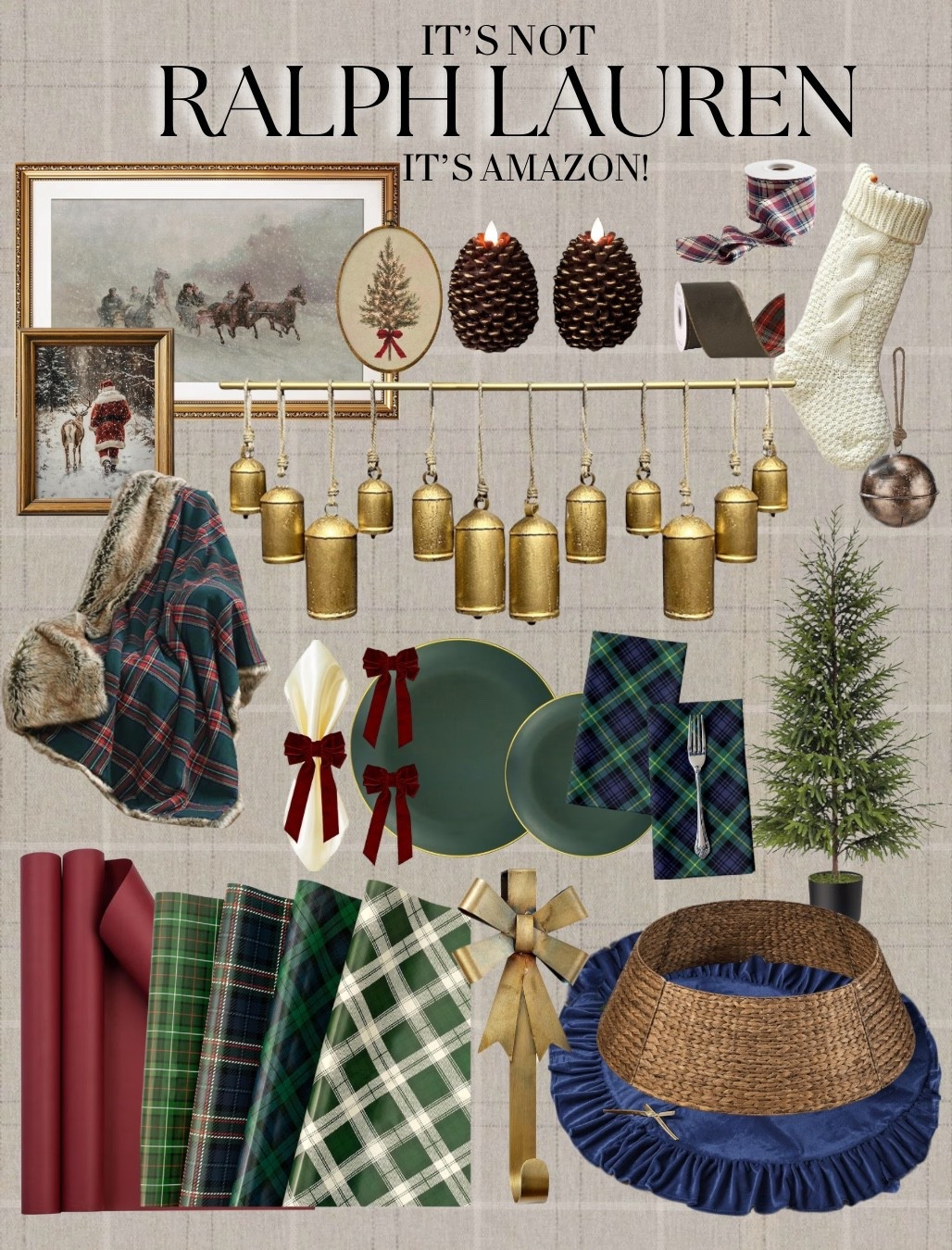 Ralph Lauren can look amazing without the price tag🤑

#LTKHome #LTKHoliday #LTKSeasonal