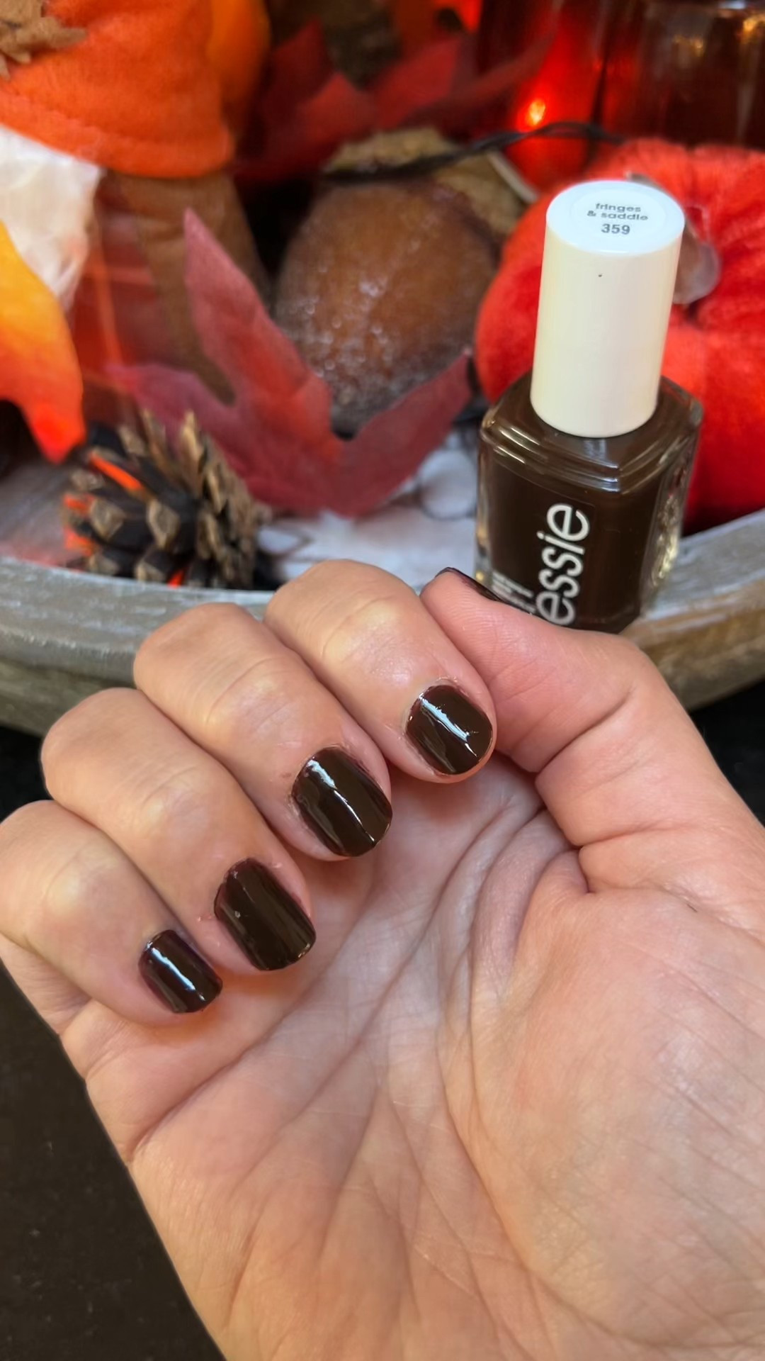 Beautiful fall brown Essie polish

#LTKBeauty #LTKSeasonal