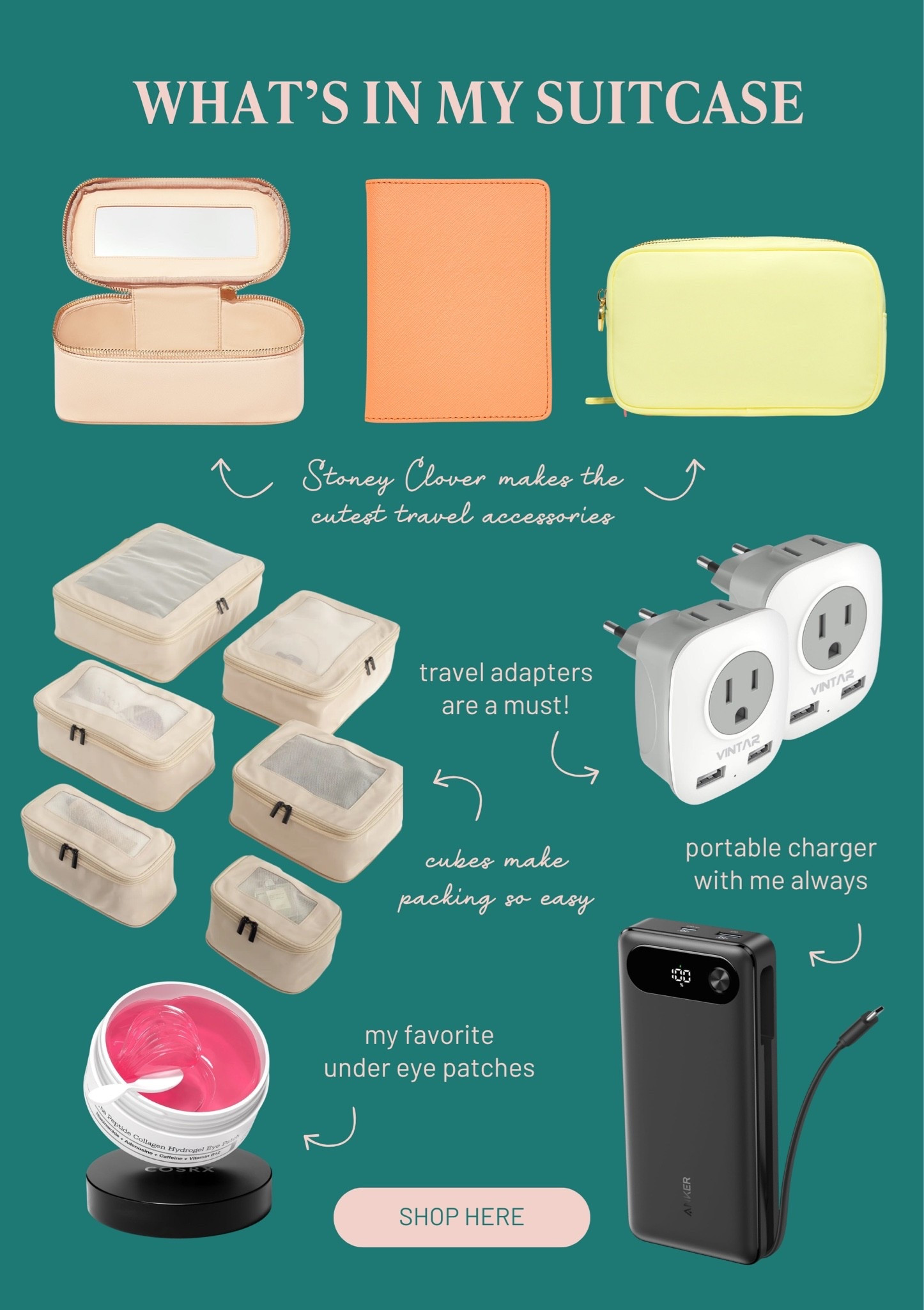 What’s in my travel bag
