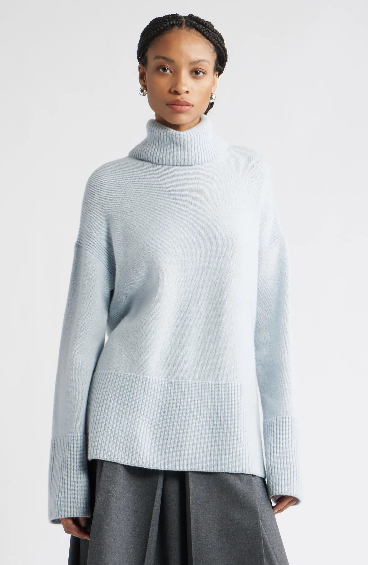 Wool & Cashmere Turtleneck Sweater | Nordstrom