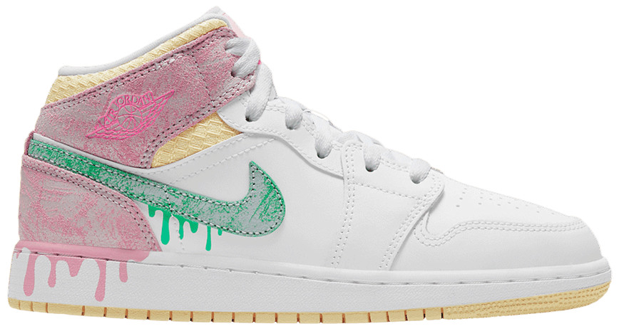 Air Jordan 1 Mid SE PS 'Ice Cream' | GOAT