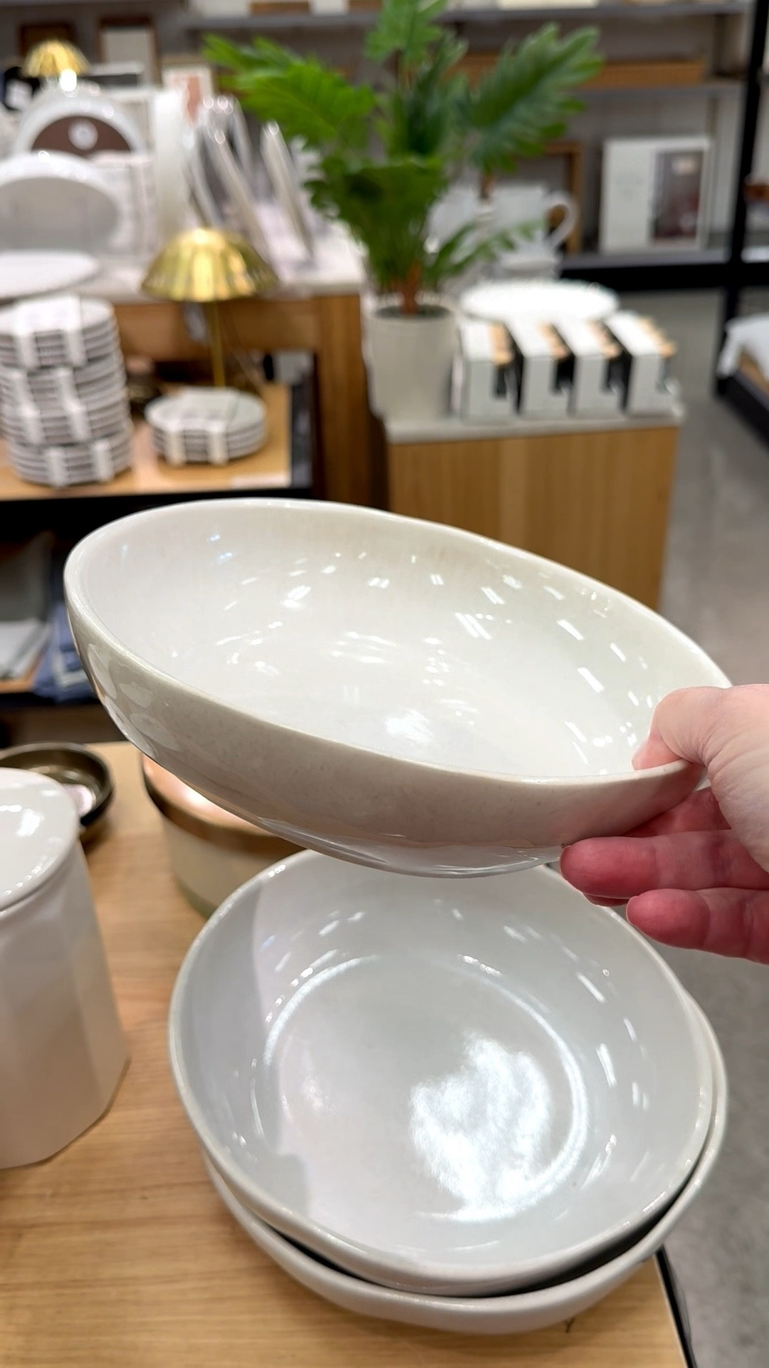 This bowl is sold as a pasta bowl, but as soon as I saw it I immediately thought it would make a cute entryway bowl for keys, wallet, phone, etc. 🍝

It’s a white bowl made of porcelain and has a round, handmade-like shape. It’s also available in a gorgeous blue.

And if you’re a mosaic artist, this would make a fun substrate for your tile work too! For mosaic tips, tutorials + inspiration please visit my YouTube channel: YouTube.com/julieweilbacher, and follow @julieweilbacher on Instagram.

#pastabowl #dinnerbowl #entrywaybowl catchall #jewelrydish  #target #magnolia #dinnerware #mosaic #hostingessentials

#LTKHome