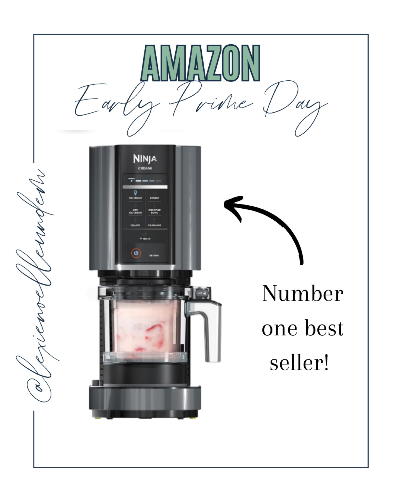The number one best seller and viral TikTok trend is the ninja Creami and it’s on sale for early prime day! 

Home
Kitchen appliances 
Amazon prime day 
Amazon sale 
Prime day sale 

#LTKHome #LTKParties #LTKSaleAlert