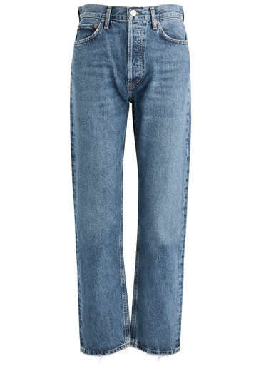 90s Pinch Waist straitght-leg jeans | Harvey Nichols