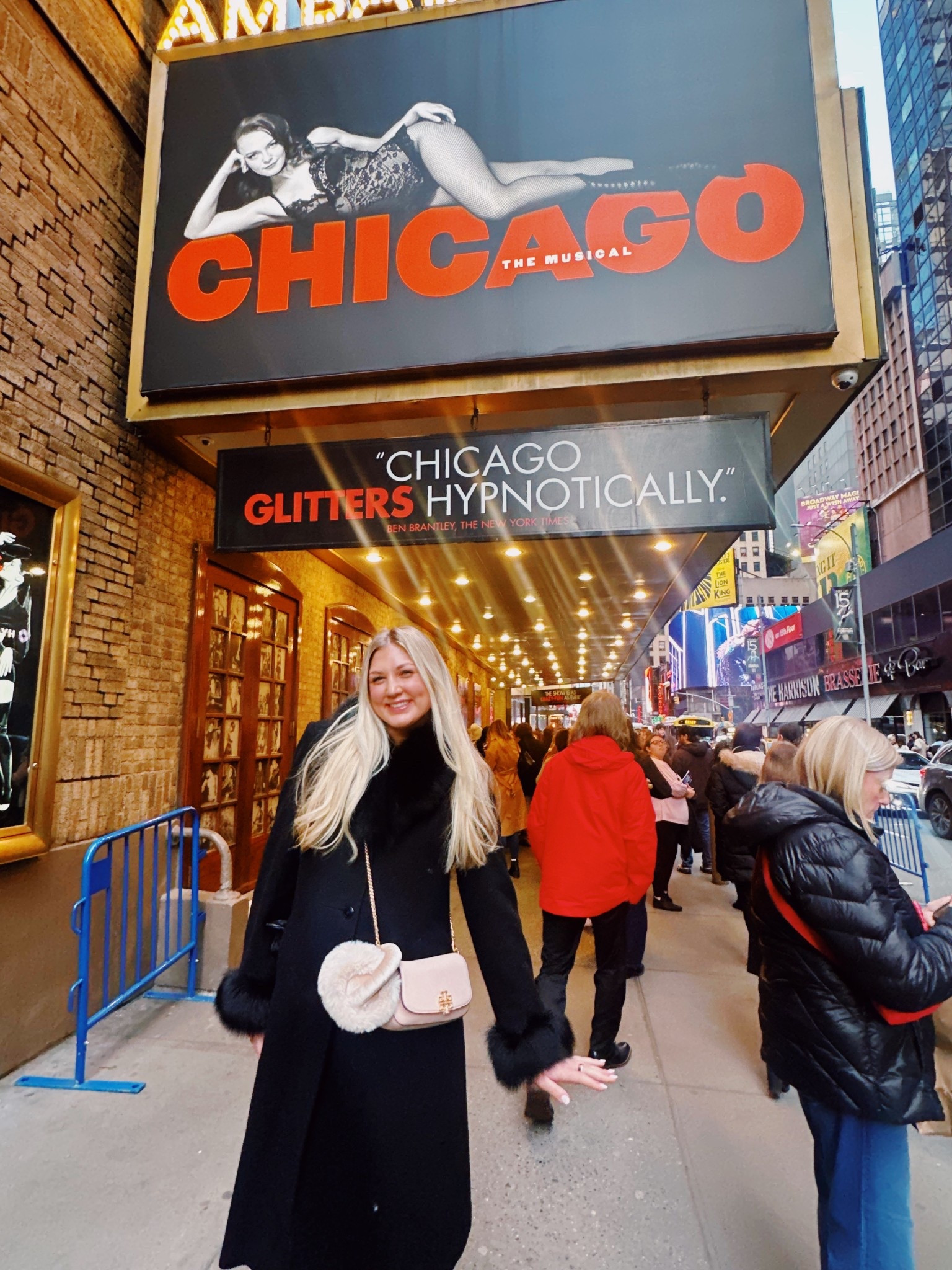Broadway show outfit inspo! It was quite chilly, but I wore fleece lined tights with my favorite ruffle Commense dress. Then my favorite black knee high boots and long coat!⭐️⭐️⭐️⭐️⭐️

Broadway show looks, New York outfit inspo, cold weather New York looks, February in New York, Cold weather travel looks, abby_louanne

#LTKootd #LTKSeasonal #LTKTravel